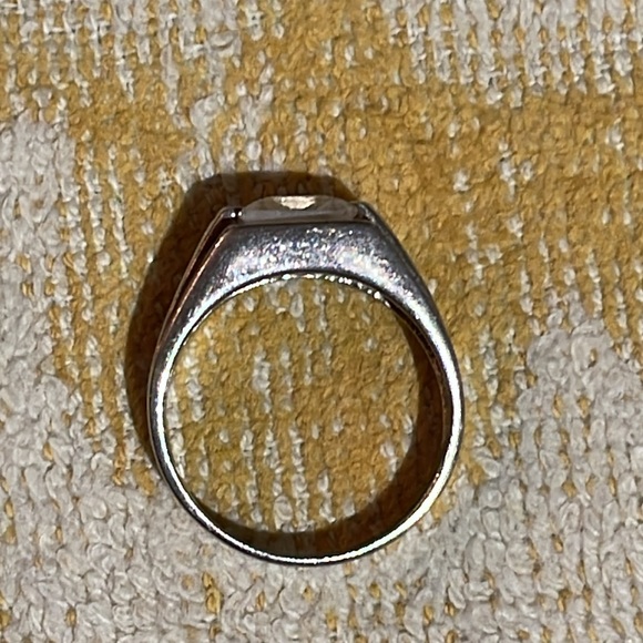 Young Men’s Vintage 1950s Sterling Silver Pinky Ring - Picture 4 of 6